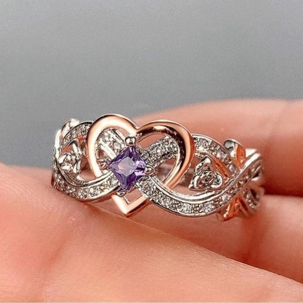RING BRIDAL RING ENGAGMENT RING - Picture 4 of 4
